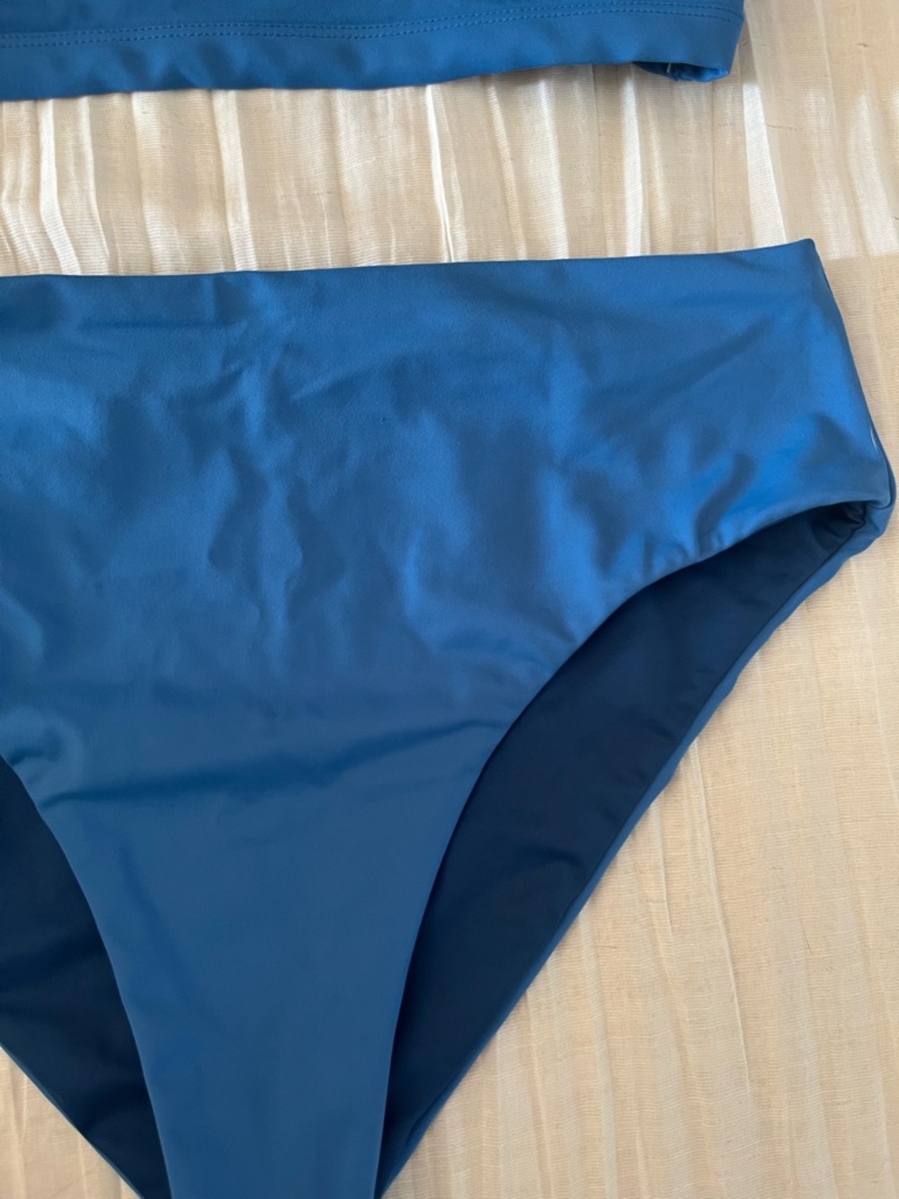 Jolyn Swim Bikini Viviana Top and Natia Bottom in Blue Size M - Picture 3 of 9